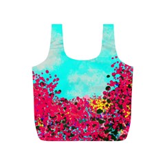 Flowers Full Print Recycle Bag (s) by LW323