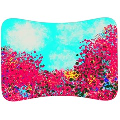 Flowers Velour Seat Head Rest Cushion by LW323