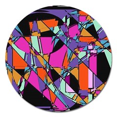 Abstract 2 Magnet 5  (round) by LW323