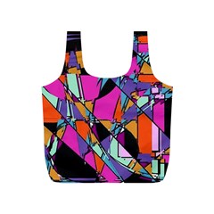 Abstract 2 Full Print Recycle Bag (s) by LW323