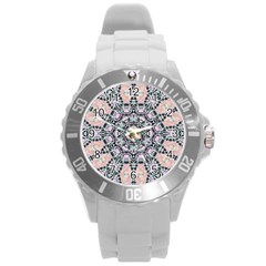 Gem Round Plastic Sport Watch (l) by LW323