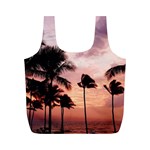 Palm Trees Full Print Recycle Bag (M) Front