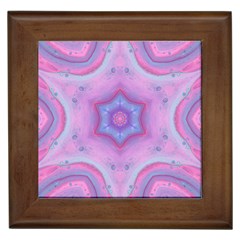 Cotton Candy Framed Tile by LW323