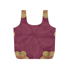 Misty Rose Full Print Recycle Bag (s) by LW323