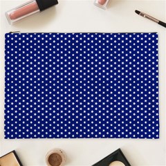 Stars Blue Ink Cosmetic Bag (xxl) by goljakoff