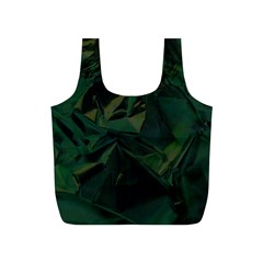 Sea Green Full Print Recycle Bag (s) by LW323