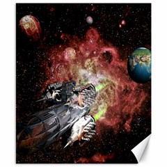 Space Canvas 8  X 10  by LW323