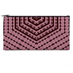 Burgundy Pencil Case by LW323