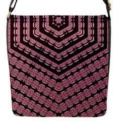 Burgundy Flap Closure Messenger Bag (s) by LW323