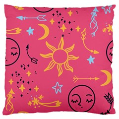 Pattern Mystic Color Large Flano Cushion Case (one Side) by alllovelyideas