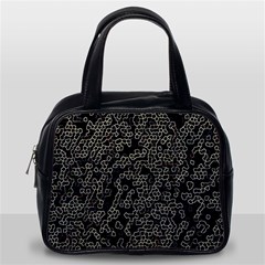 Neon Geometric Pattern Design Classic Handbag (one Side) by dflcprintsclothing