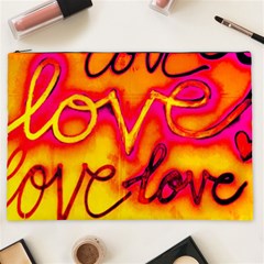  Graffiti Love Cosmetic Bag (xxl) by essentialimage365