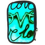  Graffiti Love Compact Camera Leather Case Front