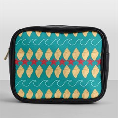 Starfish And Seashells  Sea Mini Toiletries Bag (one Side) by SychEva