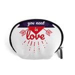 all you need is love Accessory Pouch (Small) Front