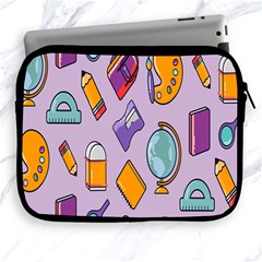 Back To School And Schools Out Kids Pattern Apple Ipad 2/3/4 Zipper Cases by DinzDas