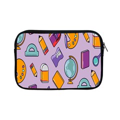 Back To School And Schools Out Kids Pattern Apple Ipad Mini Zipper Cases by DinzDas