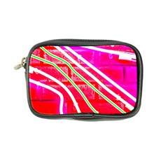 Pop Art Neon Wall Coin Purse by essentialimage365