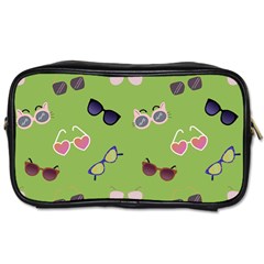 Sunglasses Funny Toiletries Bag (one Side) by SychEva