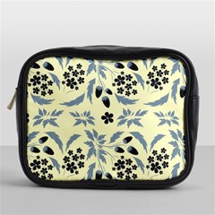 Folk Flowers Art Pattern Floral  Surface Design  Seamless Pattern Mini Toiletries Bag (one Side) by Eskimos