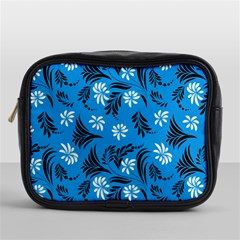 Folk Flowers Art Pattern Floral  Surface Design  Seamless Pattern Mini Toiletries Bag (one Side) by Eskimos