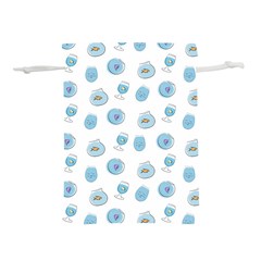 Aquarium With Fish Lightweight Drawstring Pouch (l) by SychEva