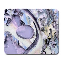 Landslide Baby Blue Large Mousepads by MRNStudios