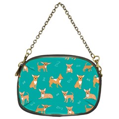 Cute Chihuahua Dogs Chain Purse (one Side) by SychEva