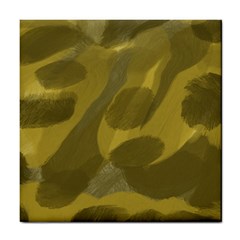 Olives Tile Coaster by kiernankallan