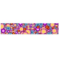 Flower Bomb1 Large Flano Scarf  by PatternFactory