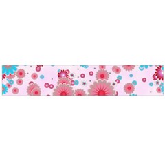 Flower Bomb 11 Large Flano Scarf  by PatternFactory