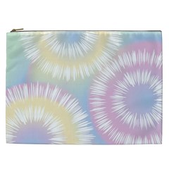 Tie Dye Pattern Colorful Design Cosmetic Bag (xxl) by Sapixe