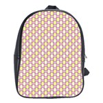 Soft Pattern Rose School Bag (XL) Front