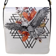 Boho Eagle  Flap Closure Messenger Bag (s) by webstylecreations