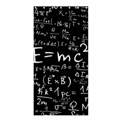 Science-albert-einstein-formula-mathematics-physics-special-relativity Shower Curtain 36  X 72  (stall)  by Sudhe