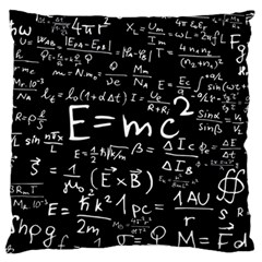 Science-albert-einstein-formula-mathematics-physics-special-relativity Standard Flano Cushion Case (one Side) by Sudhe