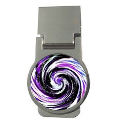 Canvas-acrylic-digital-design Money Clips (round)  by Amaryn4rt