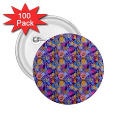 Multicolored Circles And Spots 2 25  Buttons (100 Pack)  by SychEva