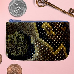 Leatherette Snake 2 Large Coin Purse by skindeep