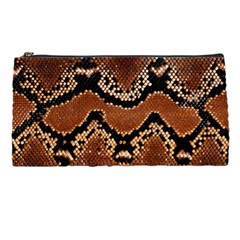 Leatherette Snake 3 Pencil Case by skindeep