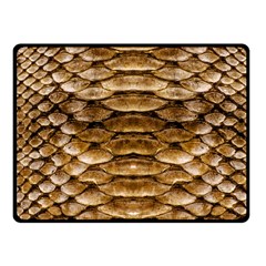 Reptile Skin Pattern 11 Fleece Blanket (small) by skindeep