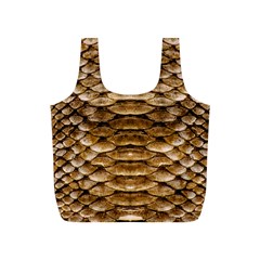 Reptile Skin Pattern 11 Full Print Recycle Bag (s) by skindeep