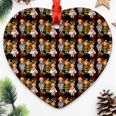 Dindollyblack Heart Ornament (two Sides) by snowwhitegirl