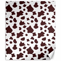 Brown Cow Spots Pattern, Animal Fur Print Canvas 20  X 24  by Casemiro