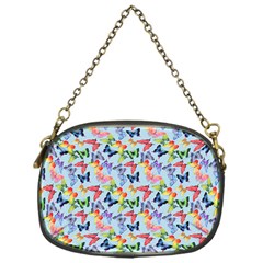 Beautiful Bright Butterflies Are Flying Chain Purse (one Side) by SychEva