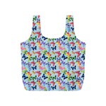 Beautiful Bright Butterflies Are Flying Full Print Recycle Bag (S) Front