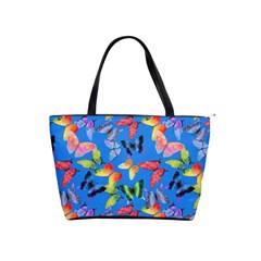 Bright Butterflies Circle In The Air Classic Shoulder Handbag by SychEva