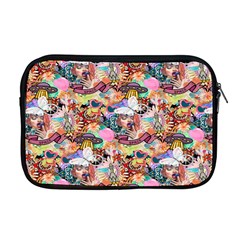 Retro Color Apple Macbook Pro 17  Zipper Case by Sparkle