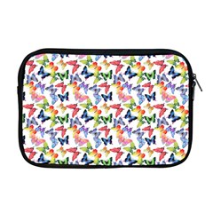 Multicolored Butterflies Apple Macbook Pro 17  Zipper Case by SychEva