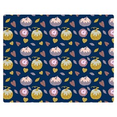 Autumn Pumpkins Double Sided Flano Blanket (medium)  by SychEva